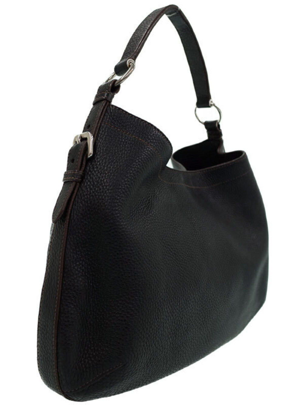 Prada Handbag Shoulder One Hobo Bag Leather